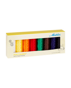 Amann Mettler PS8 Polysheen machineborduurgarenset 8 x 200 meter - STUK