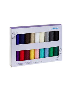 Amann Mettler SFC18 Silk Finish Cotton naaigarenset, 18 x 150 meter - STUK