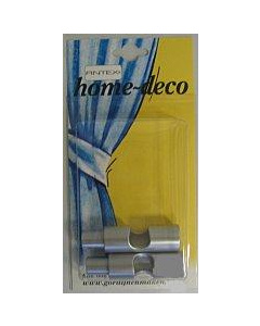 Antex 329961 Home Deco Drager 1 Rail Chroom Mat - Kaart