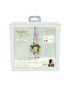 Anchor A28CR02-09061 Macramé pakket Vlinder plantenhanger - STUK