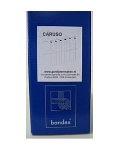 Bandex 328030 Caruso gordijnplooiband 70 mm transparant - Meter