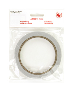Merkloos 11414.1309 Dubbelzijdig tape 9 mm x 13 meter - Kaart