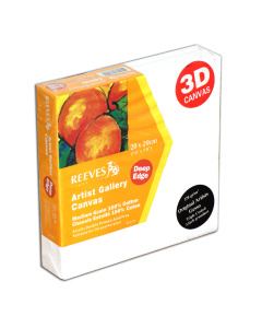 Merkloos 087.RD2020 Canvas doek 20x20 - STUK
