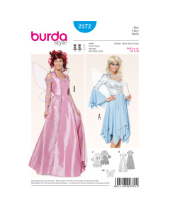 Burda patroon 2372 Elf. Maat: 34-44 - STUK