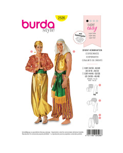 Burda patroon 2526 Oosterse combinatie. Maat: 44-58 - STUK