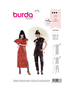 Burda patroon 2773 Chinees combinatie. Maat: 34-42 - STUK