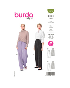 Burda patroon 6079 Broek. Maat 34-44 - STUK