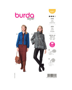 Burda patroon 6081 Jas. Maat 34-44 - STUK