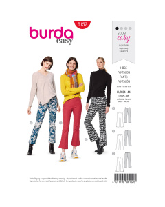 Burda patroon 6152 broek. Maat: 34-44 - STUK
