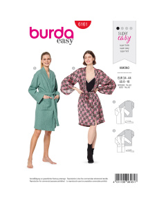 Burda patroon 6161 kimono. Maat: 34-44 - STUK