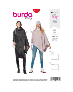 Burda patroon 6175 Cape. Maat: 34-44 - STUK