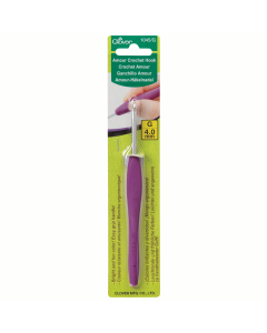 Clover 1045 Amour haaknaald 4 mm - Kaart