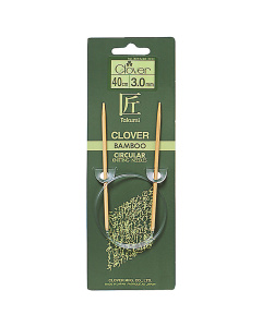 Clover 3016.40.400 Takumi bamboo rondbreinaald 40cm 4.0mm - Kaart