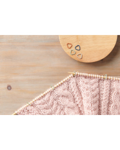 Clover 3193 Soft Stitch markers Triangle Medium - Kaart