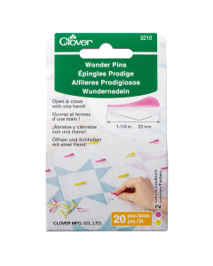 Clover 3210 Wonder spelden 20 stks - Kaart