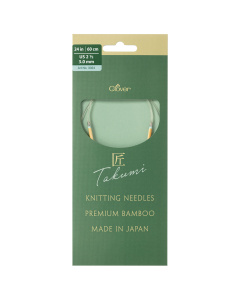 Clover 3324 Bamboo Rondbreinaalden PRO Takumi 60cm 3 mm - Kaart