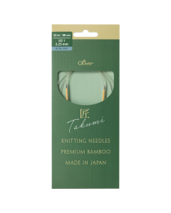 Clover 3341 Bamboo Rondbreinaalden PRO Takumi 80cm 2,25 mm - Kaart