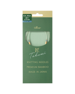 Clover 3347 Bamboo Rondbreinaalden PRO Takumi 80cm 3,75 mm - Kaart