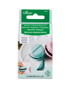 Clover 4131 Macaron naaldenslijper en magnetische speldenhouder - Kaart