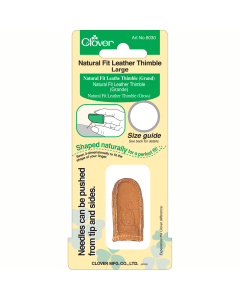 Clover 6030 Vingerhoed Leer groot - Kaart