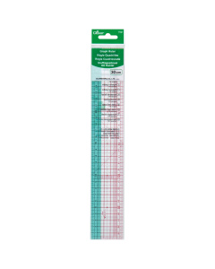 Clover 7702 Liniaal 30cm - Kaart