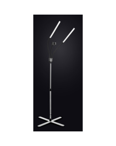 Daylight E35350 Gemini LED Vloerlamp met 2 draaibare lampenkappen - STUK