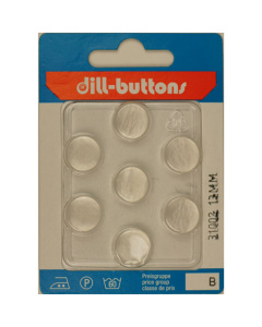 Dill 007.31002 Transparante knopen achtersteek 13 mm - Kaart