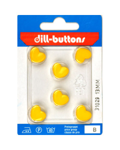Dill 007.31029 Kinderknopen achtersteek 13 mm - Kaart