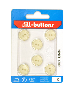 Dill 007.32029 Blouse knopen 2 gaats 13 mm - Kaart