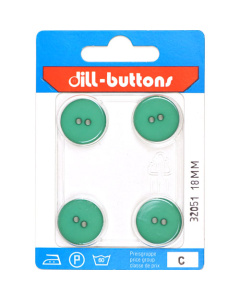 Dill 007.32051 Unigekleurde knopen 2 gaats 18 mm - Kaart