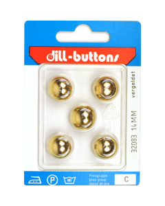 Dill 007.32082 Knopen achtersteek 11 mm - Kaart