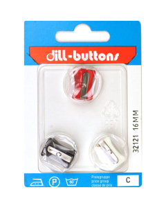 Dill 007.32121 Kinderknopen achtersteek 16 mm - Kaart