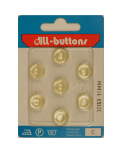 Dill 007.32153 Blouse knopen achtersteek 11 mm - Kaart