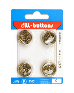 Dill 007.32173 Knopen achtersteek 18 mm - Kaart