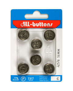 Dill 007.32176 Knopen achtersteek 14 mm - Kaart