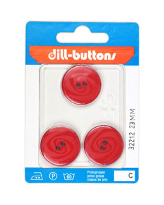 Dill 007.32212 Unigekleurde knopen 2 gaats 23 mm - Kaart