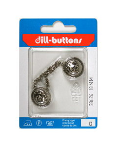 Dill 007.33026 Knopen achtersteek 18 mm - Kaart