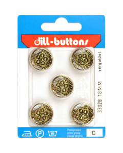 Dill 007.33028 Knopen achtersteek 18 mm - Kaart