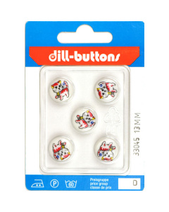 Dill 007.33045 Kinderknopen achtersteek 13 mm - Kaart