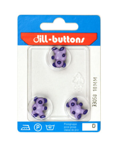 Dill 007.33058 Kinderknopen achtersteek 18 mm - Kaart