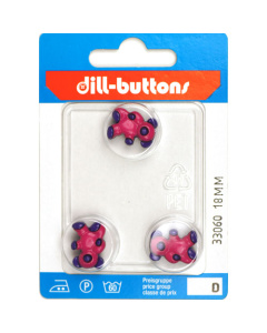 Dill 007.33060 Kinderknopen achtersteek 18 mm - Kaart