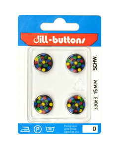 Dill 007.33063 Kinderknopen 4 gaats 15 mm - Kaart