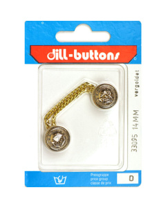 Dill 007.33095 Knopen achtersteek 14 mm - Kaart