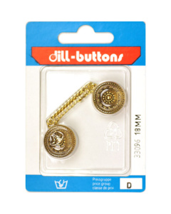 Dill 007.33096 Knopen achtersteek 18 mm - Kaart