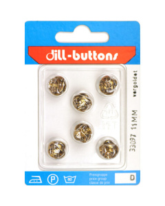 Dill 007.33097 Knopen achtersteek 11 mm - Kaart