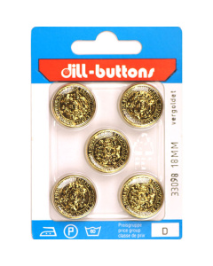 Dill 007.33098 Knopen achtersteek 18 mm - Kaart
