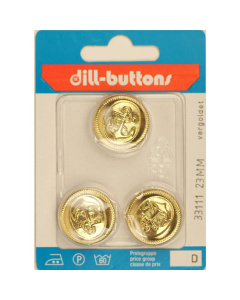Dill 007.33111 Knopen achtersteek 23 mm - Kaart