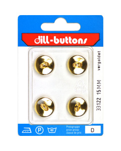 Dill 007.33122 Knopen 2 gaats 15 mm - Kaart