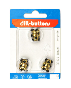 Dill 007.33129 Knopen achtersteek 18 mm - Kaart