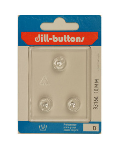 Dill 007.33166 Blouse knopen achtersteek 10 mm - Kaart
